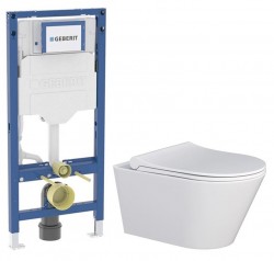 GEBERIT Duofix bez tlačítka + WC MYJOYS MY1 + SEDÁTKO (111.300.00.6 MY1)