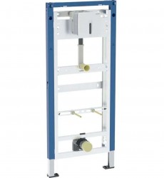 GEBERIT - Duofix Montážní prvek pro pisoár, 112-130 cm, univerzální, pro ovládání splachování pisoárů Basic, matný chrom (111.695.46.6)