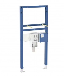 GEBERIT - Duofix Montážní prvek pro umyvadlo, 112 cm, pro stojánkovou armaturu s funkčním boxem a zápachovou uzávěrkou pod omítku (111.556.00.2)