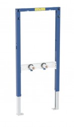 GEBERIT - Duofix Předstěnová instalace pro sprchu a vanu, výška 98-112 cm, nástěnná armatura na omítku (111.740.00.2)
