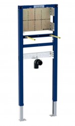 GEBERIT - Duofix Předstěnová instalace pro umyvadlo, 112 - 130 cm, pro nástěnné armatury pod omítku, úzké provedení (111.274.00.1)