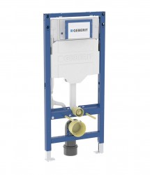 GEBERIT - Duofix Předstěnová instalace pro závěsné WC, se splachovací nádržkou Sigma 12 cm, výška 1,12 m (111.598.00.6)
