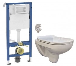 GEBERIT DuofixBasic bez tlačítka + WC bez oplachového kruhu Edge + SEDÁTKO (458.103.00.2 X EG1)