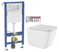 GEBERIT DuofixBasic bez tlačítka + WC INVENA PAROS  + SEDÁTKO (458.103.00.2 X RO1)