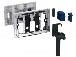 Geberit DuoFresh zásuvka pro tyčinku, šedý rámeček, pro Sigma 12cm nádržku, 115.062.BZ.1, náhrada za 115.610.00.1 (115.062.BZ.1)