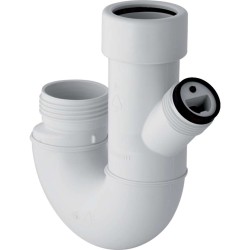 GEBERIT - Dvoukomorová zápachová uzávěrka pro přípojku zařízení, d 40 mm, G 1 (252.053.11.1)
