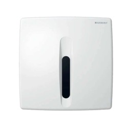 GEBERIT - Elektronické ovládání splachování pisoáru, bateriové napájení, alpská bílá (115.818.11.5)