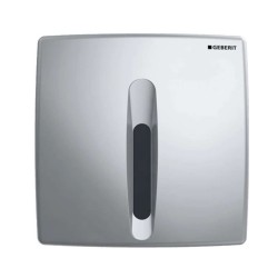 GEBERIT - Elektronické ovládání splachování pisoáru, bateriové napájení, matný chrom (115.818.46.5)