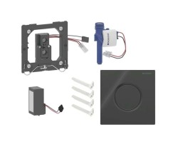 GEBERIT - Elektronické ovládání splachování pisoárů typ 01, síťové napájení, černá (116.021.DW.5)