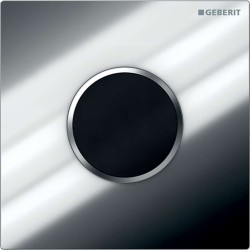 GEBERIT - Elektronické ovládání splachování pisoárů typ 10, bateriové napájení, chrom/chrom mat (116.035.KH.1)