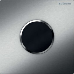 GEBERIT - Elektronické ovládání splachování pisoárů typ 10, bateriové napájení, kartáčovaná nerez ocel (116.035.SN.1)