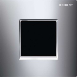 GEBERIT - Elektronické ovládání splachování pisoárů Typ 30, síťové napájení, lesklý chrom (116.027.KH.1)