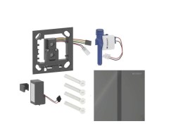 GEBERIT - Elektronické ovládání splachování pisoárů typ 40, bateriové napájení, Bluetooth, sklo/lávová (116.237.JK.1)