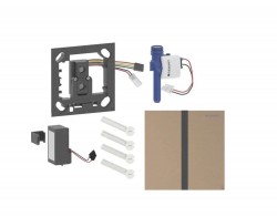 GEBERIT - Elektronické ovládání splachování pisoárů typ 40, bateriové napájení, easy to clean, Bluetooth, kartáčované červené zlato (116.237.QB.1)