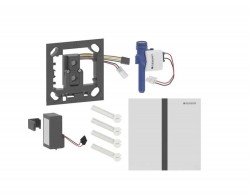 GEBERIT - Elektronické ovládání splachování pisoárů typ 40, bateriové napájení, easy to clean, Bluetooth, matná bílá (116.237.JT.1)