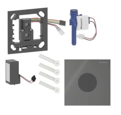 GEBERIT - Elektronické ovládání splachování pisoárů typ 40, síťové napájení, Bluetooth, sklo/lávová (116.024.JK.1)