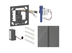 GEBERIT - Elektronické ovládání splachování pisoárů typ 40, síťové napájení, Bluetooth, sklo/lávová (116.227.JK.1)