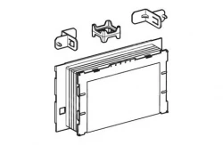 GEBERIT - Geberit-mont.kryt za ovl.tlač Sigma60 (2016) (pro nádrž.Sigma 12)  243.168.00.1 (243.168.00.1)