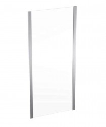 GEBERIT - GEO Sprchová stěna 90x190 cm, stříbrná/čiré sklo (560.127.00.2)