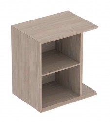 GEBERIT - iCon Boční skříňka 37x40x27 cm, otevřená, dub (502.325.JH.1)