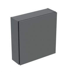 GEBERIT - iCon Skříňka 45x47x15 cm, 1 dvířka, panty L/P, lávová (502.319.JK.1)