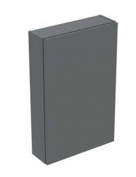 GEBERIT - iCon Skříňka 45x70x15 cm, 1 dvířka, panty L/P, lávová (502.318.JK.1)