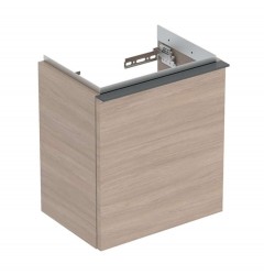 GEBERIT - iCon Umyvadlová skříňka, 37x42x28 cm, 1 dvířka, panty vpravo, dub (502.300.JH.1)