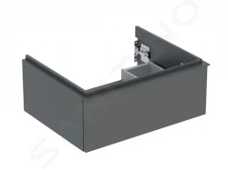 GEBERIT - iCon Umyvadlová skříňka, 59x25x48 cm, 1 zásuvka, lávová (502.310.JK.1)