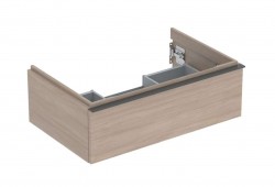 GEBERIT - iCon Umyvadlová skříňka, 74x25x48 cm, 1 zásuvka, dub (502.311.JH.1)
