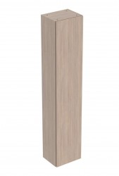 GEBERIT - iCon Vysoká skříňka 180x36x29 cm, 1 dvířka, panty L/P, dub (502.316.JH.1)