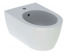 GEBERIT - iCon Závěsný bidet, 530x355 mm, otvor pro baterii, KeraTect, bílá (501.898.00.8)