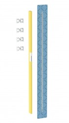 GEBERIT - Instalační prvek pro sprchovou stěnu Walk-In, do stěny s kovovými stojkami (154.281.00.1)