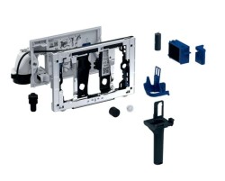 GEBERIT - Jednotka odsávání zápachu DuoFresh, automatické spouštění, pro splachovací nádržku Sigma 8 cm, chrom (115.052.21.2)