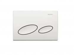 GEBERIT - Kappa Ovládací tlačítko KAPPA 20, bílá (115.228.11.1)
