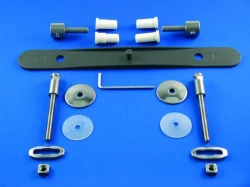 GEBERIT - Keramag ND Klouby chrom, upevnění shora, panty k sedátku  iCon, 4U, Renova, Renova Plan, Visit  598138000 (598138000)