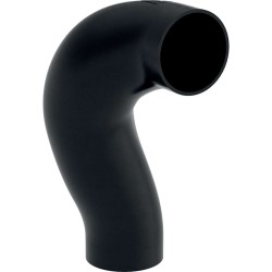GEBERIT - Koleno PE BackFlip, d 110 mm, černá (367.616.16.1)