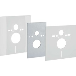 GEBERIT - Krycí deska se soupravou pro tlumení hluku, pro prvek Duofix pro závěsné WC (115.396.00.1)