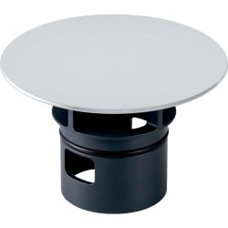 GEBERIT - Kryt ventilu pro připojení umyvadla Clou, lesklý chrom (241.993.21.1)