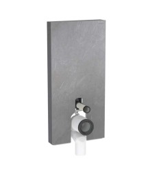 GEBERIT - Monolith Sanitární modul pro stojící WC, 101 cm, boční přívod vody, vzhled betonu (131.003.JV.5)
