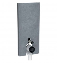 GEBERIT - Monolith Sanitární modul pro stojící WC, 114 cm, spodní přívod vody, vzhled břidlice (131.033.00.5)