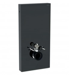 GEBERIT - Monolith Sanitární modul pro závěsné WC, 101 cm, boční přívod vody, lávová (131.022.JK.5)