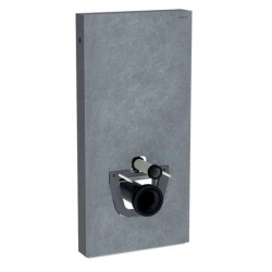 GEBERIT - Monolith Sanitární modul pro závěsné WC, 101 cm, boční přívod vody, vzhled břidlice (131.022.00.5)