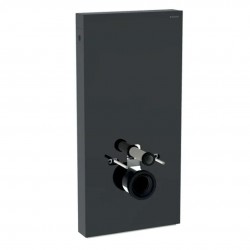 GEBERIT - Monolith Sanitární modul pro závěsné WC, 101 cm, spodní přívod vody, lávová (131.021.JK.5)