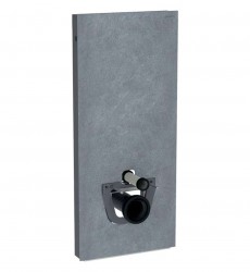 GEBERIT - Monolith Sanitární modul pro závěsné WC, 114 cm, spodní přívod vody, vzhled břidlice (131.031.00.5)