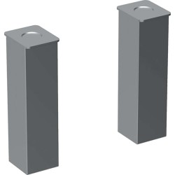 GEBERIT - Nábytkové nožičky, 2 ks, chrom (500550000)