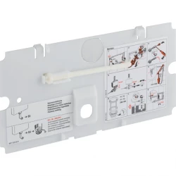 Geberit ND ochranná deska za ovládání Jazzline, Highline  240.073.00.1 (240.073.00.1)