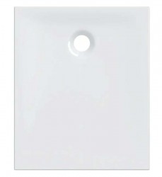 GEBERIT - Nemea Sprchová vanička 100x80 cm, lesklá bílá (550.573.00.1)