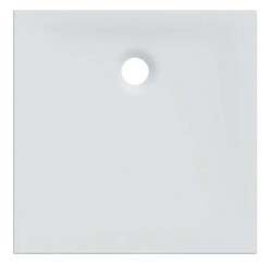 GEBERIT - Nemea Sprchová vanička 80x80 cm, protiskluz, matná bílá (550.590.00.1)