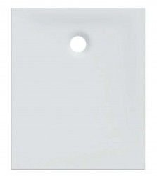 GEBERIT - Nemea Sprchová vanička 90x75 cm, protiskluz, matná bílá (550.592.00.1)