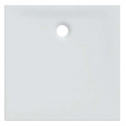 GEBERIT - Nemea Sprchová vanička 90x90 cm, protiskluz, matná bílá (550.591.00.1)